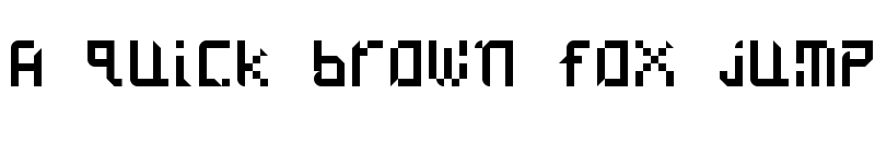 Preview of UNDATAME Regular font