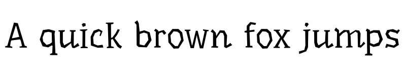 Preview of Underdog Regular font