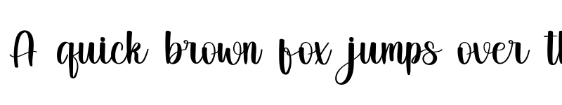 Preview of Underline Regular font