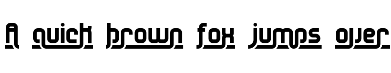 Preview of Underscore 2 BRK Normal font