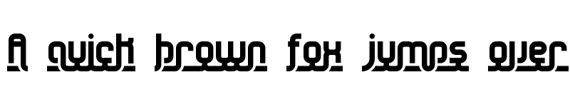 Preview of Underscore BRK Normal font