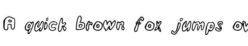 Preview of Undersea Medium font