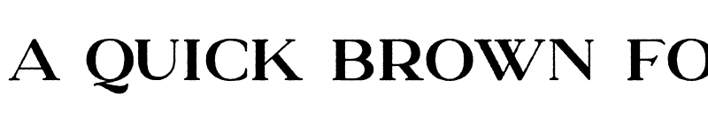 Preview of Understock Rough font