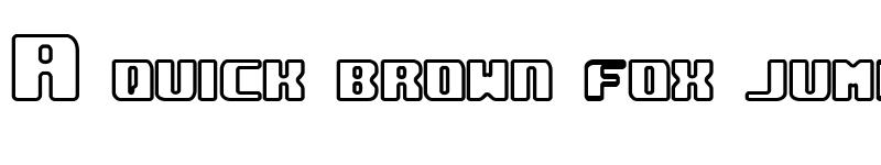 Preview of Underwhelmed Outline BRK Regular font