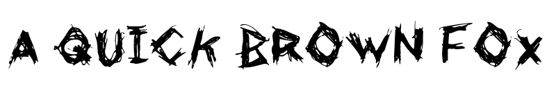 Preview of Uneasy Regular font