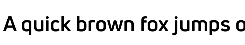 Preview of Uni Neue-Trial Bold font