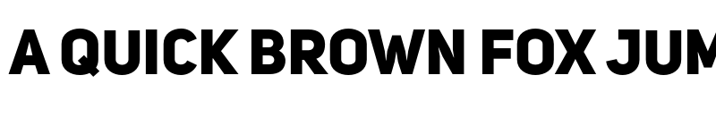 Preview of Uni Sans Demo Heavy CAPS font