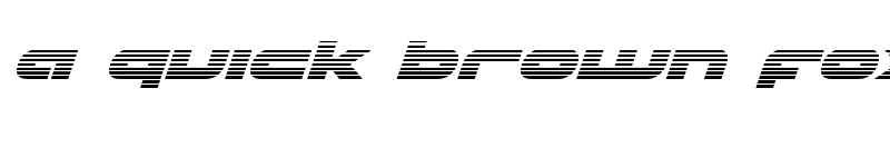 Preview of uni-sol gradient italic italic font