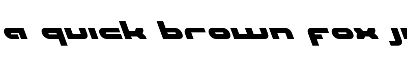 Preview of uni-sol leftalic leftalic font