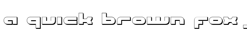 Preview of uni-sol outline outline font