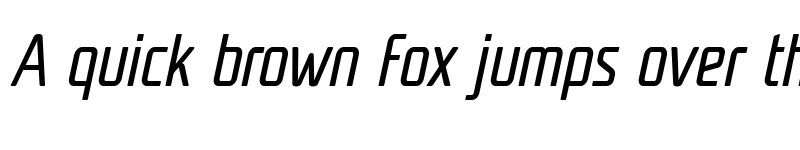 Preview of Unicod-Cond Condensed 3 font