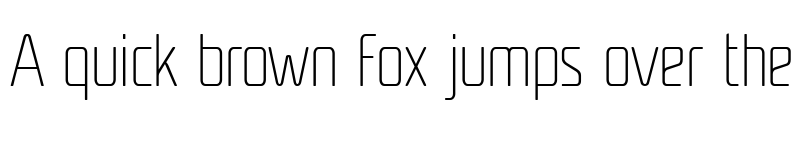 Preview of Unicod-Cond Condensed 4 font