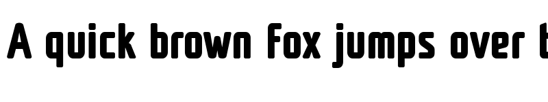 Preview of UnicodCond Condensed 2 font