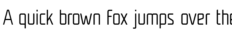 Preview of UnicodCond Condensed 3 font