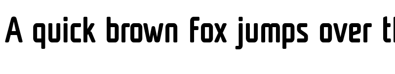 Preview of UnicodCond Condensed 4 font