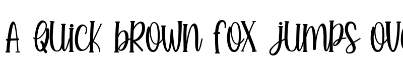 Preview of Unicorn Dancing Regular font