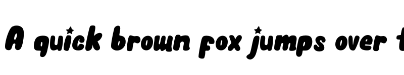 Preview of Unicorn Pop Regular font