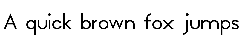 Preview of Unified Regular font