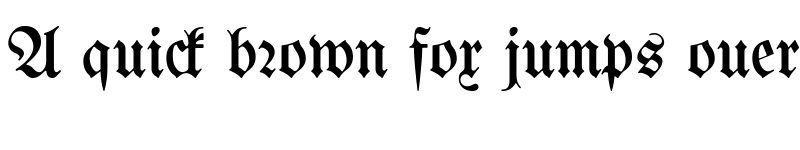 Preview of UnifrakturMaguntia16 Book font