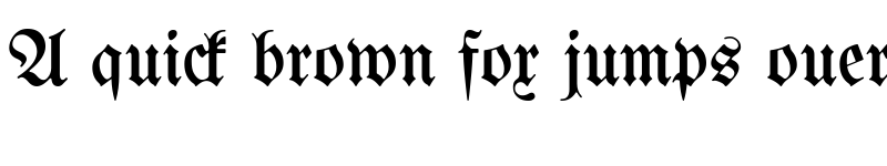 Preview of UnifrakturMaguntia17 Book font