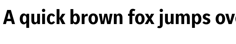 Preview of Unify Sans Condensed SemiBold font