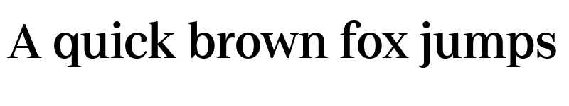 Preview of Unify Serif Display SBd font