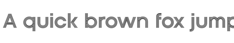 Preview of Unigeo128 Trial Semibold font