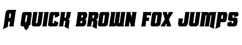 Preview of Union Gray Condensed Semi-Italic Condensed Semi-Italic font