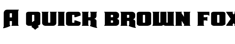 Preview of Union Gray Expanded Expanded font