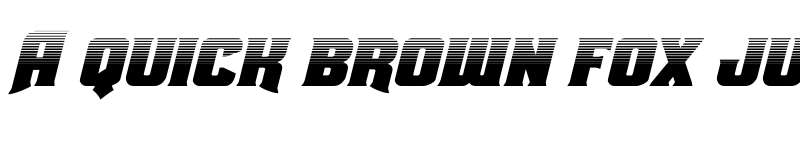 Preview of Union Gray Halftone Italic Italic font