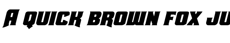 Preview of Union Gray Italic Italic font