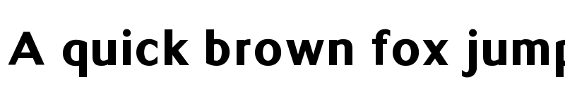 Preview of Universal Condensed Bold font