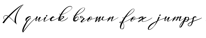 Preview of UNIVERSAL SCRIPT Personal Use Regular font