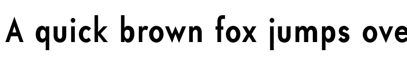 Preview of Universalis ADF Std Bold Cond font