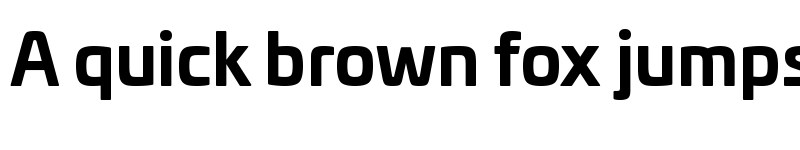 Preview of UniviaPro-Bold ? font