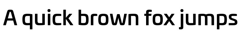 Preview of UniviaPro-Medium ? font