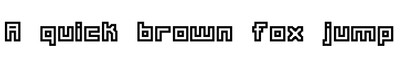 Preview of Unlearned BRK Regular font