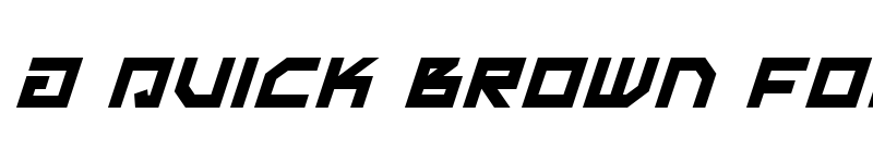 Preview of Uno Estado Italic Italic font