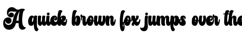 Preview of Untalin Regular font