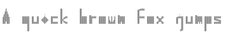 Preview of Untitled Stribatonbold font