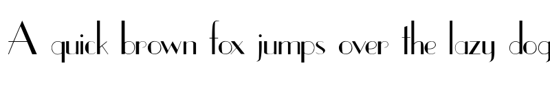 Preview of UpperEastSide Regular font