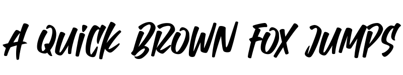 Preview of Urban Black Regular font