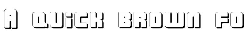 Preview of Urban Constructed Shadow font