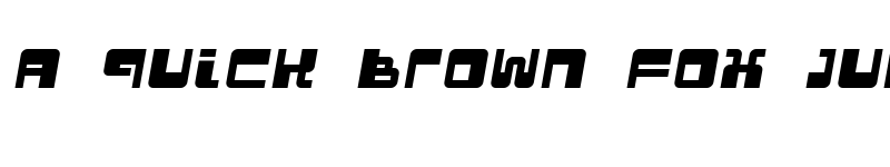 Preview of Urban Italic font