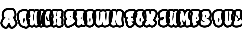 Preview of Urban Rebel Outline font