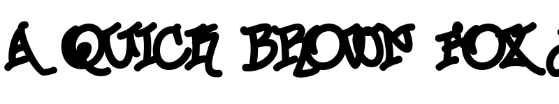Preview of Urban Scrawl Chill Regular font