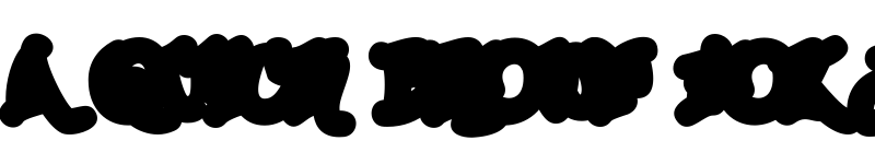 Preview of Urban Scrawl Down Regular font