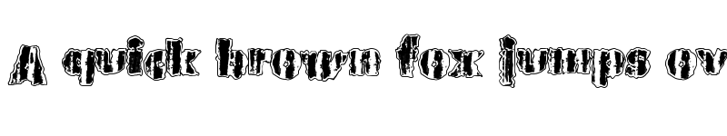 Preview of UrbanAnimal Regular font