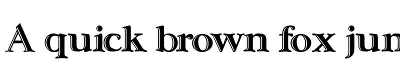 Preview of Ursa SerifEngraved font