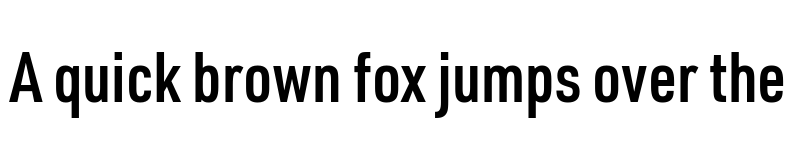 Preview of URW DIN Cond W05 DemiBold font